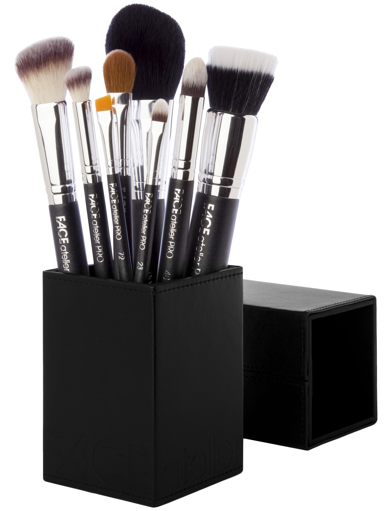 PRO SERIES SYNTHETIC BRUSH SET with MAGNETIZED CASE – FACE atelier