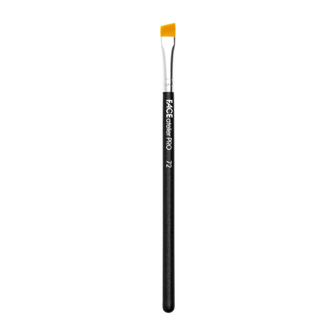 Synthetic Angled Flat Liner Brush